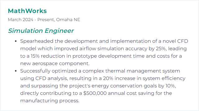 How to Display Computational Fluid Dynamics (CFD) Skills on Your Resume