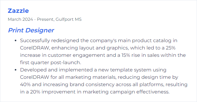 How to Display CorelDRAW Skills on Your Resume