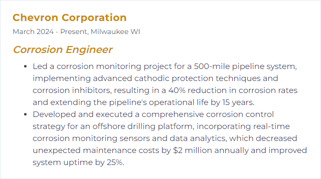 How to Display Corrosion Monitoring Skills on Your Resume