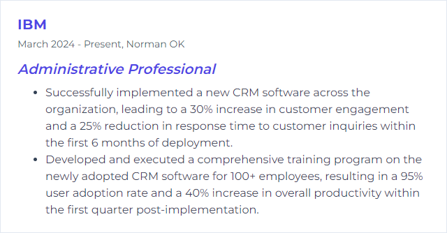 How to Display CRM Software Skills on Your Resume