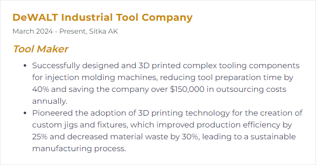 How to Display D Printing Skills on Your Resume