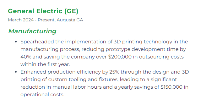 How to Display D Printing Skills on Your Resume