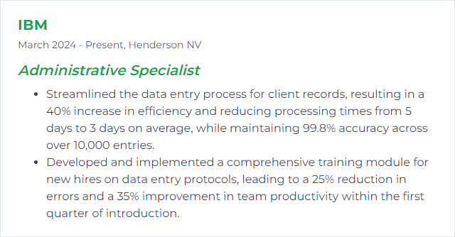 How to Display Data Entry Skills on Your Resume