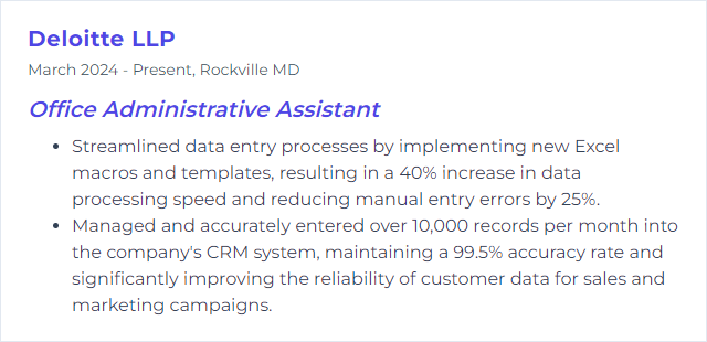 How to Display Data Entry Skills on Your Resume