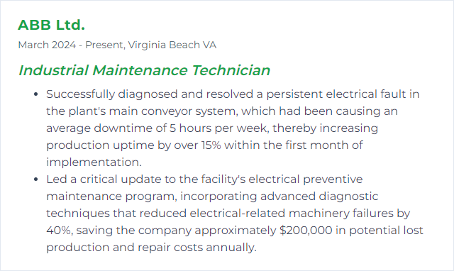 How to Display Electrical Troubleshooting Skills on Your Resume