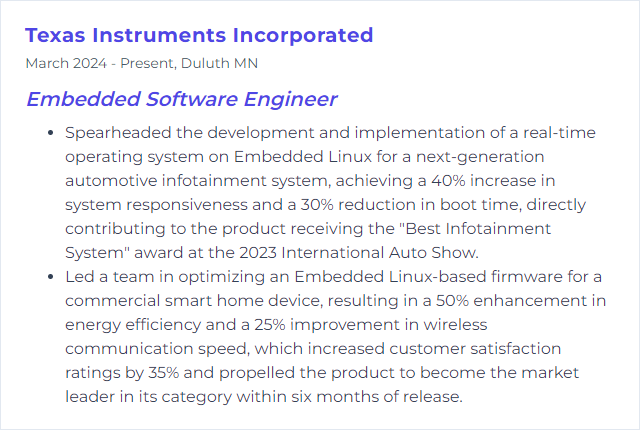 How to Display Embedded Linux Skills on Your Resume