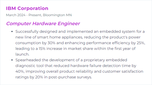 How to Display Embedded Systems Skills on Your Resume