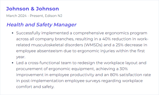 How to Display Ergonomics Skills on Your Resume