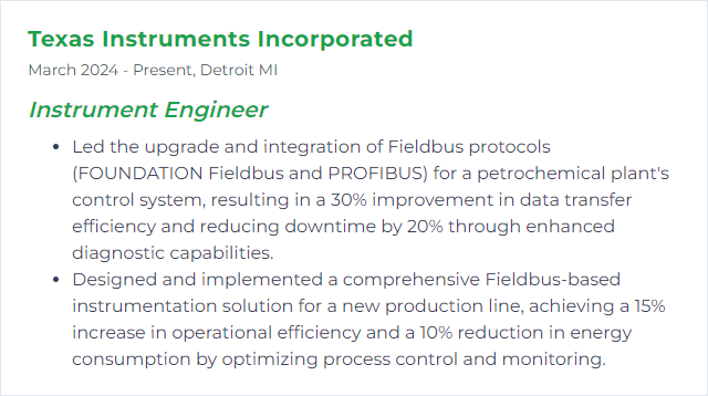 How to Display Fieldbus Protocols Skills on Your Resume