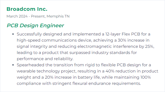 How to Display Flex PCB Design Skills on Your Resume