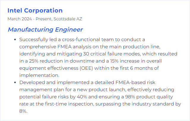 How to Display FMEA Analysis Skills on Your Resume