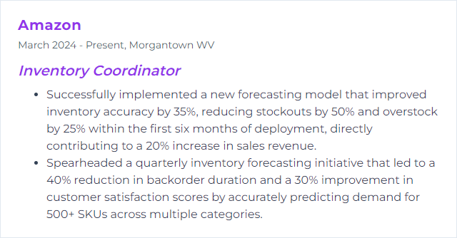 How to Display Forecasting Skills on Your Resume