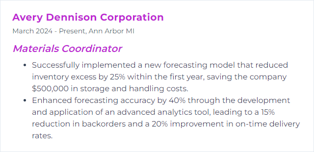 How to Display Forecasting Skills on Your Resume