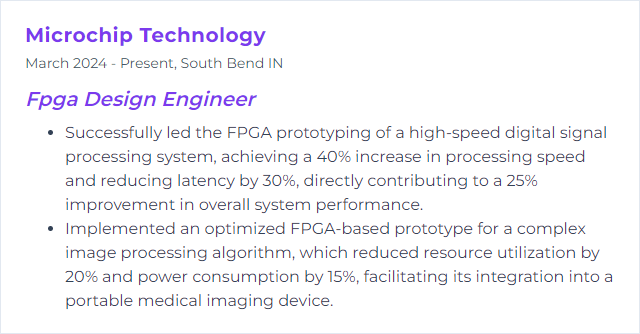 How to Display FPGA Prototyping Skills on Your Resume