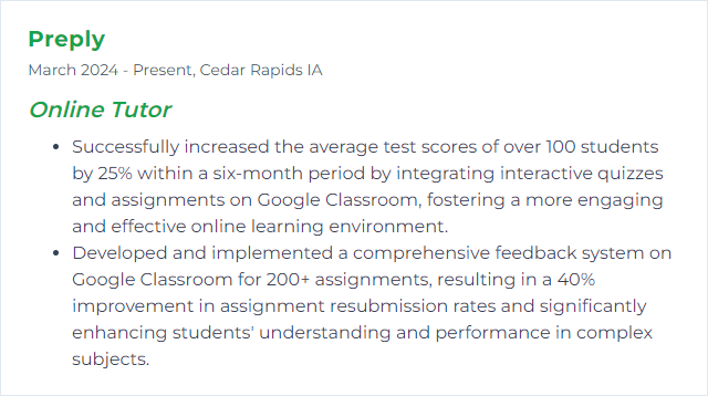 How to Display Google Classroom Skills on Your Resume