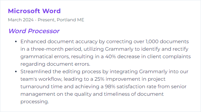 How to Display Grammarly Skills on Your Resume