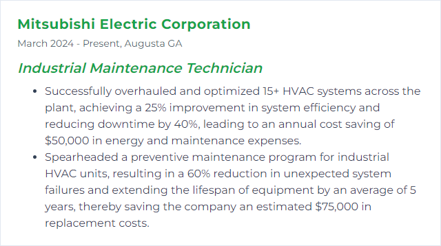 How to Display HVAC Systems Skills on Your Resume