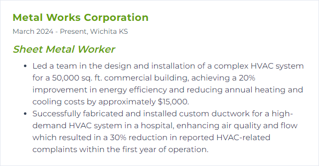 How to Display HVAC Systems Skills on Your Resume