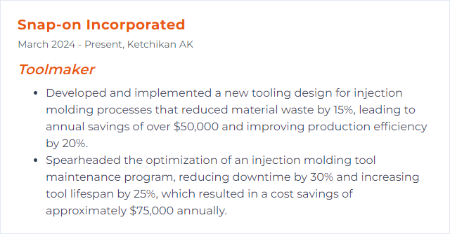 How to Display Injection Molding Skills on Your Resume