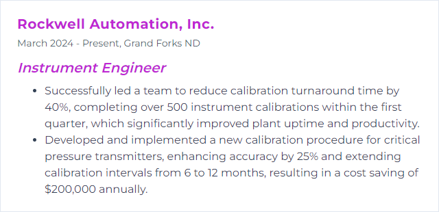 How to Display Instrument Calibration Skills on Your Resume