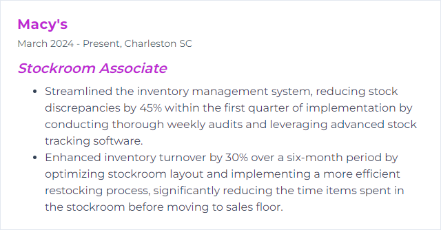 How to Display Inventory Management Skills on Your Resume