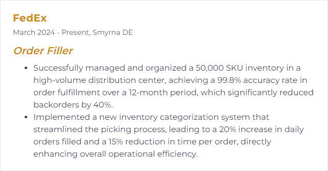 How to Display Inventory Management Skills on Your Resume