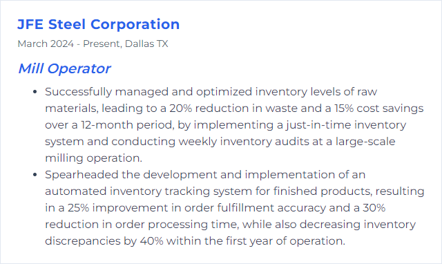 How to Display Inventory Management Skills on Your Resume