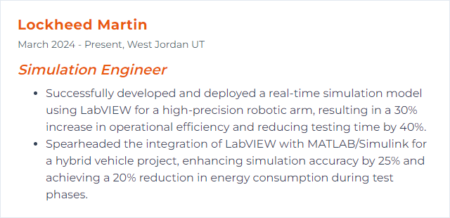 How to Display LabVIEW Skills on Your Resume