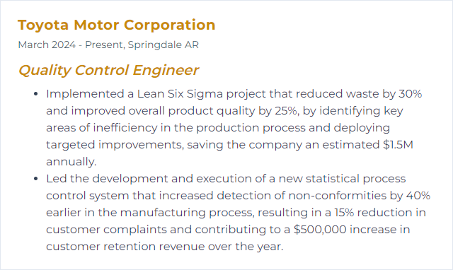 How to Display Lean Manufacturing Skills on Your Resume