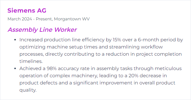 How to Display Machine Operation Skills on Your Resume