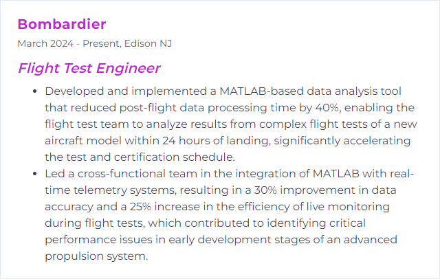 How to Display MATLAB Skills on Your Resume