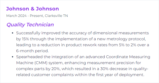 How to Display Metrology Skills on Your Resume