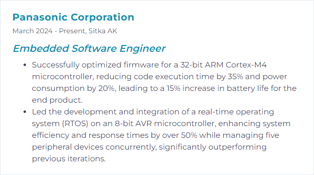 How to Display Microcontrollers Skills on Your Resume