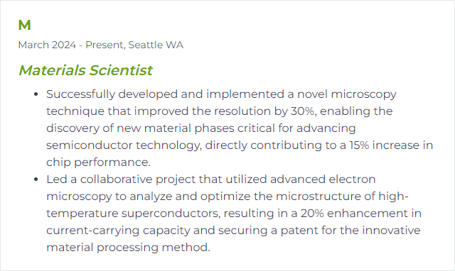 How to Display Microscopy Skills on Your Resume