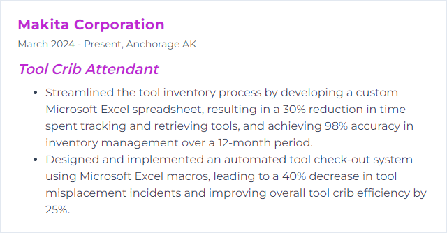 How to Display Microsoft Excel Skills on Your Resume