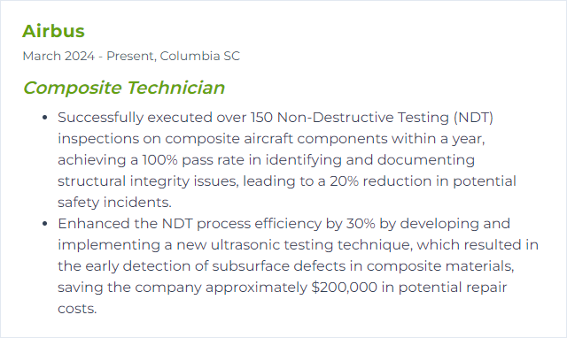 How to Display Non-Destructive Testing (NDT) Skills on Your Resume