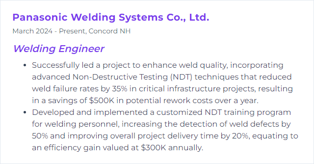 How to Display Non-Destructive Testing Skills on Your Resume