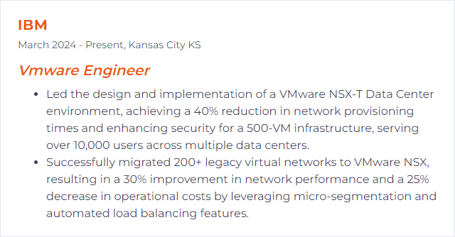 How to Display NSX Skills on Your Resume