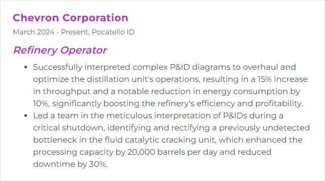 How to Display P&ID Interpretation Skills on Your Resume