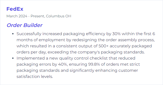 How to Display Packaging Standards Skills on Your Resume