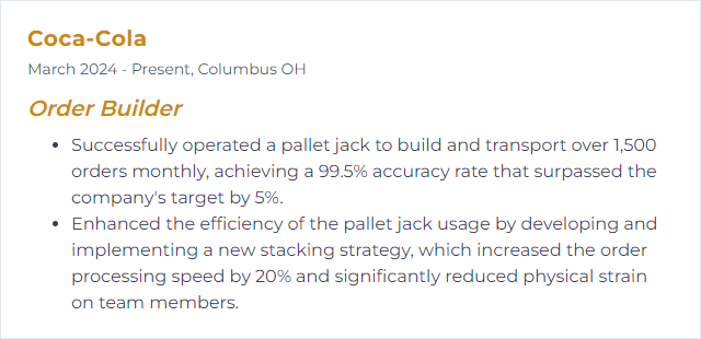 How to Display Pallet Jack Skills on Your Resume