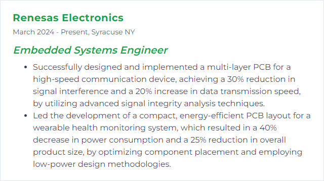 How to Display PCB Design Skills on Your Resume