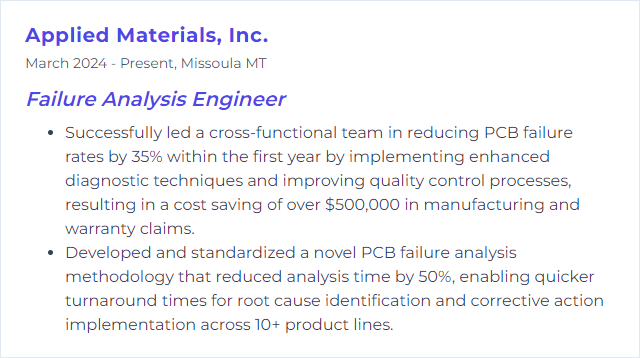 How to Display PCB (Printed Circuit Board) Analysis Skills on Your Resume