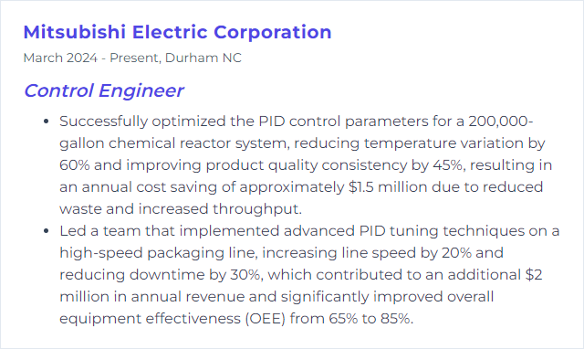 How to Display PID Tuning Skills on Your Resume