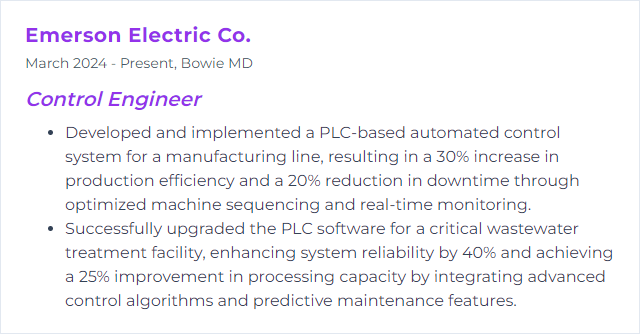 How to Display PLC Programming Skills on Your Resume