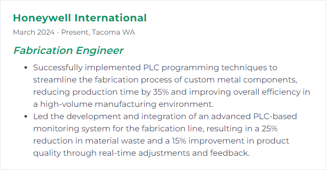 How to Display PLC Programming Skills on Your Resume