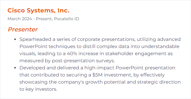 How to Display PowerPoint Skills on Your Resume
