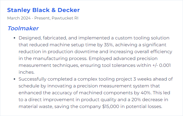 How to Display Precision Measurement Skills on Your Resume