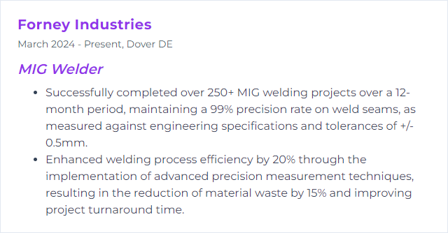 How to Display Precision Measurement Skills on Your Resume