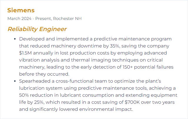 How to Display Predictive Maintenance Skills on Your Resume